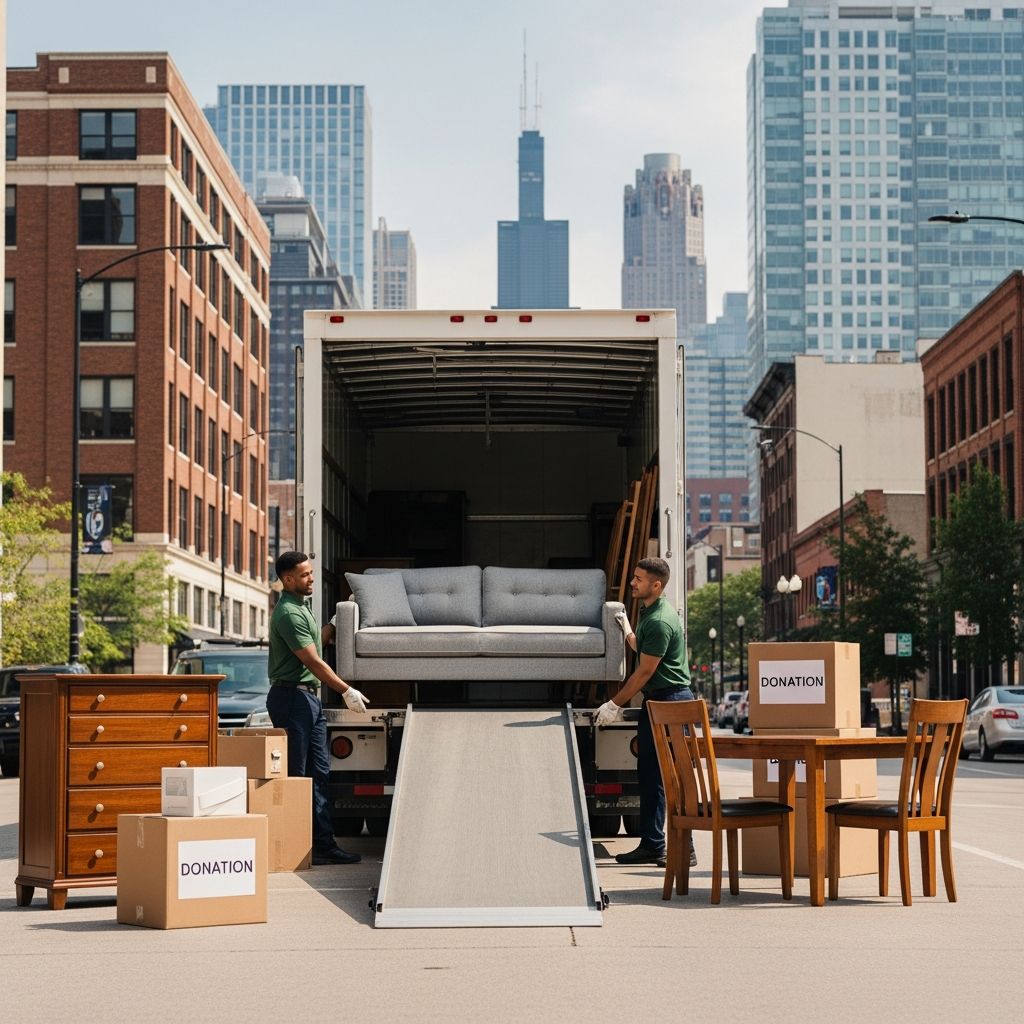 Comprehensive guide to scheduling free or low-cost furniture pickups in Chicago with top nonprofits for easy decluttering and community support.