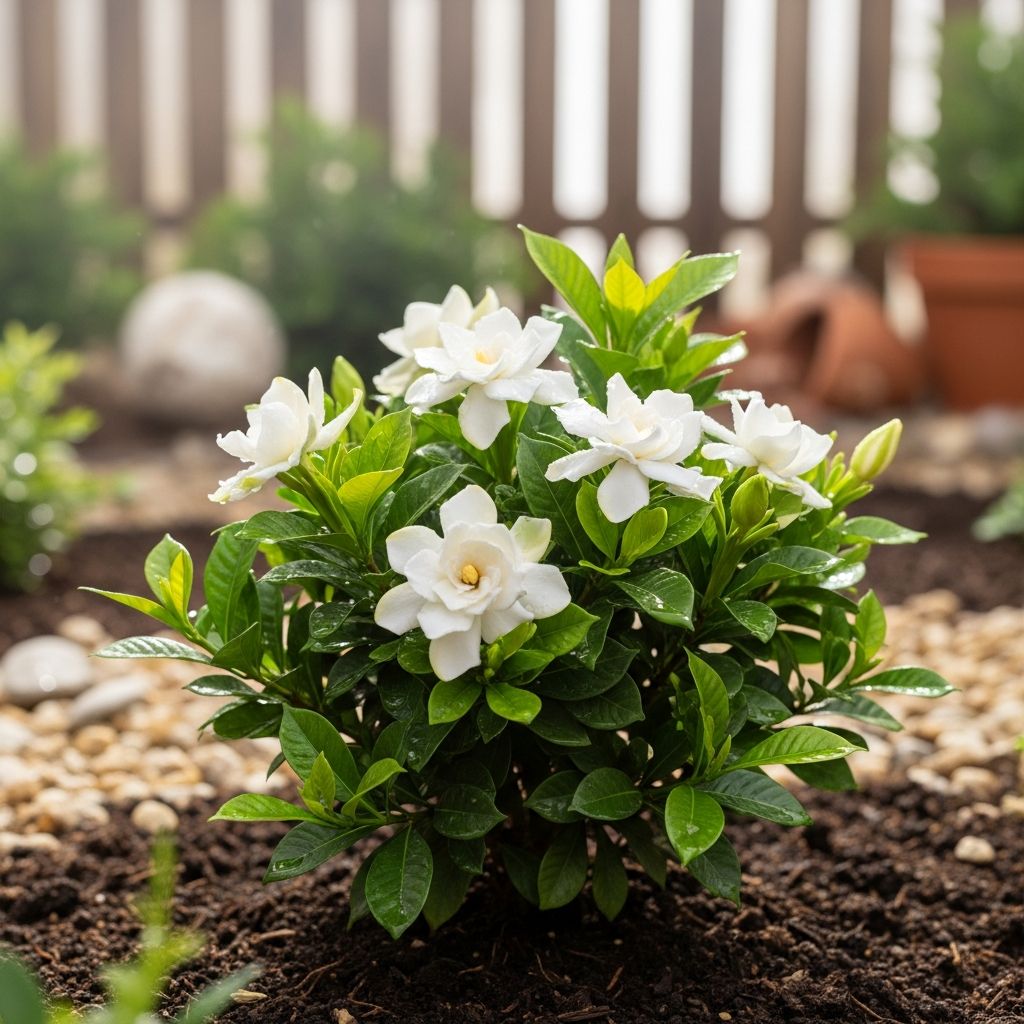 Master the art of cultivating fragrant dwarf gardenias with expert tips on soil, watering, and maintenance.