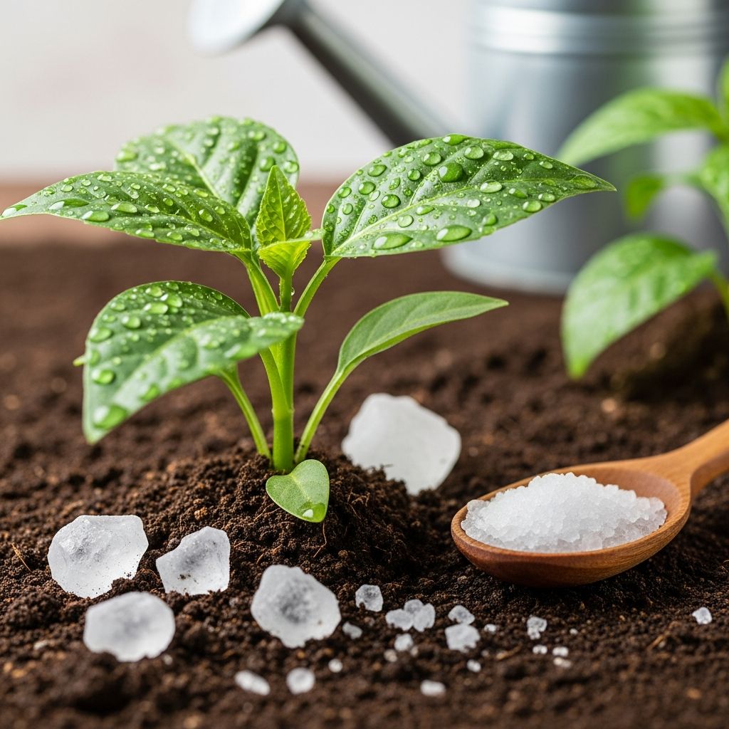 Unlock the benefits of Epsom salt as a natural fertilizer to boost plant health, growth, and yields in your garden.