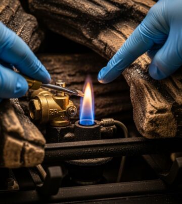 Master the art of adjusting your gas log pilot light for optimal safety, efficiency, and performance in your fireplace.