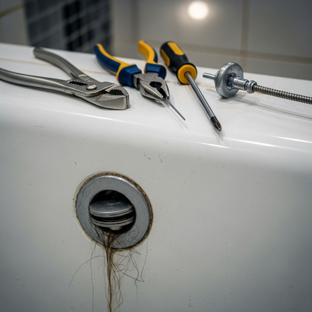 Discover proven DIY methods to repair a bathtub drain that refuses to stay open, from simple tweaks to advanced fixes for lasting results.