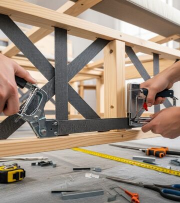 Restore your sagging couch with expert techniques for repairing or replacing webbing straps, saving time and money on reupholstery.