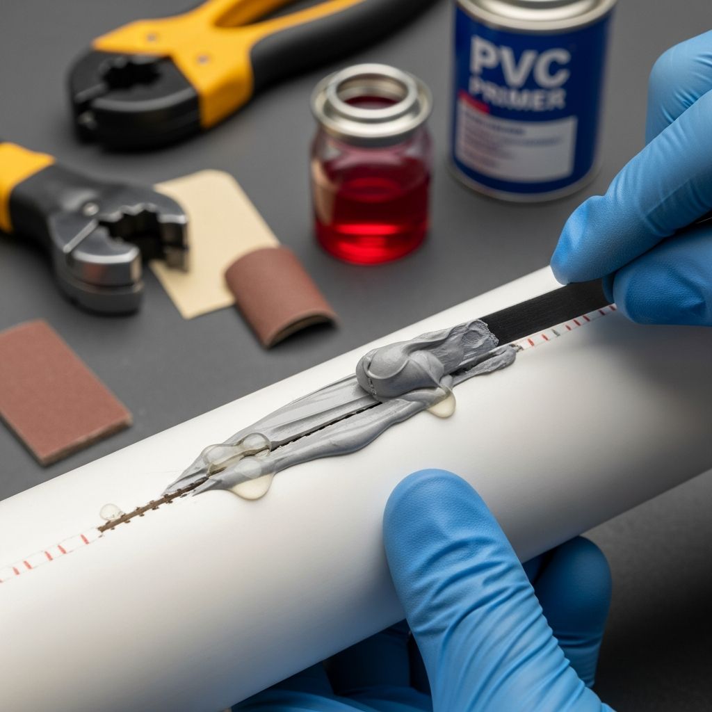 Master DIY techniques to repair cracked PVC pipes quickly and effectively, from temporary patches to permanent replacements.