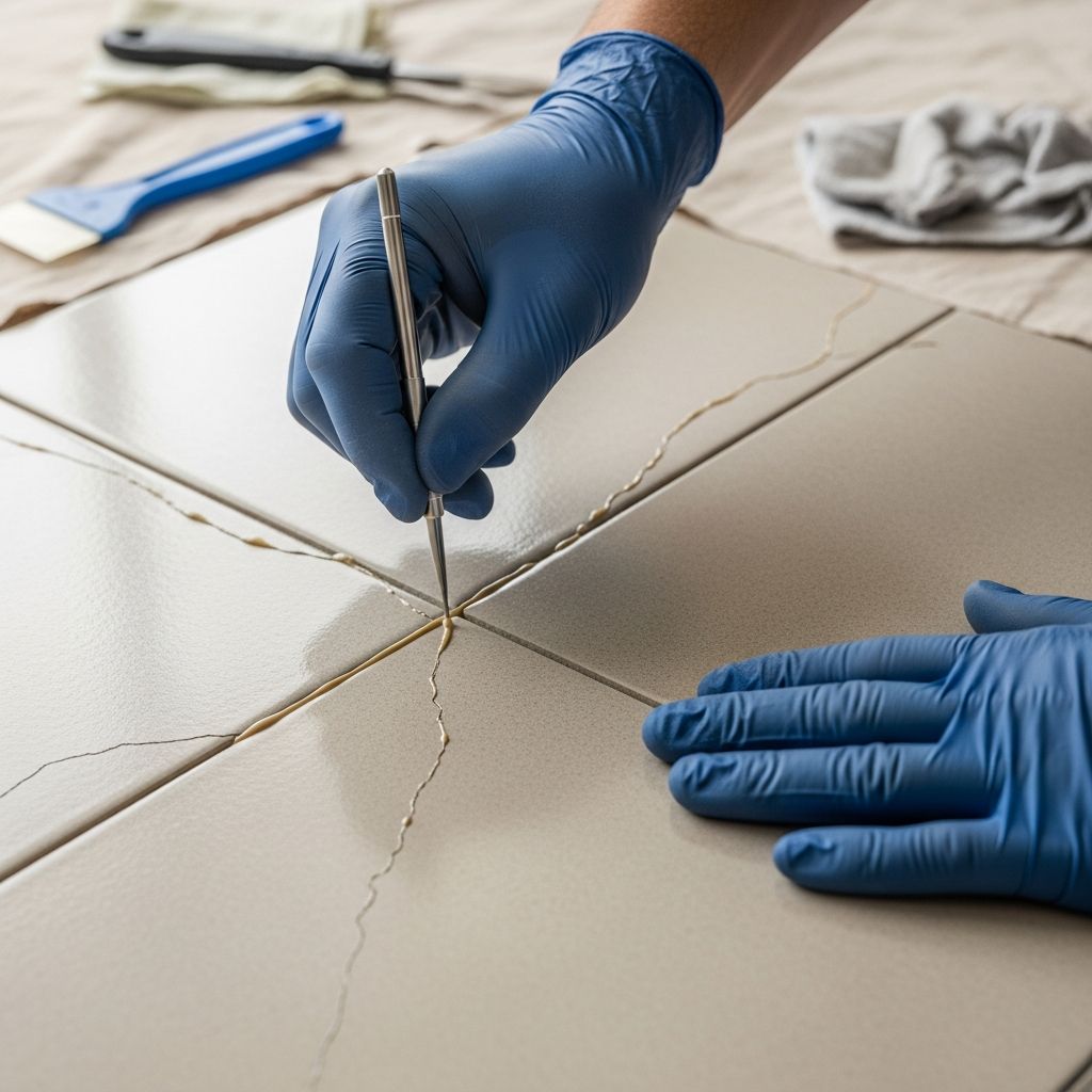 Expert guide to repairing subtle cracks in ceramic tiles, restoring floors without full replacement for lasting durability.