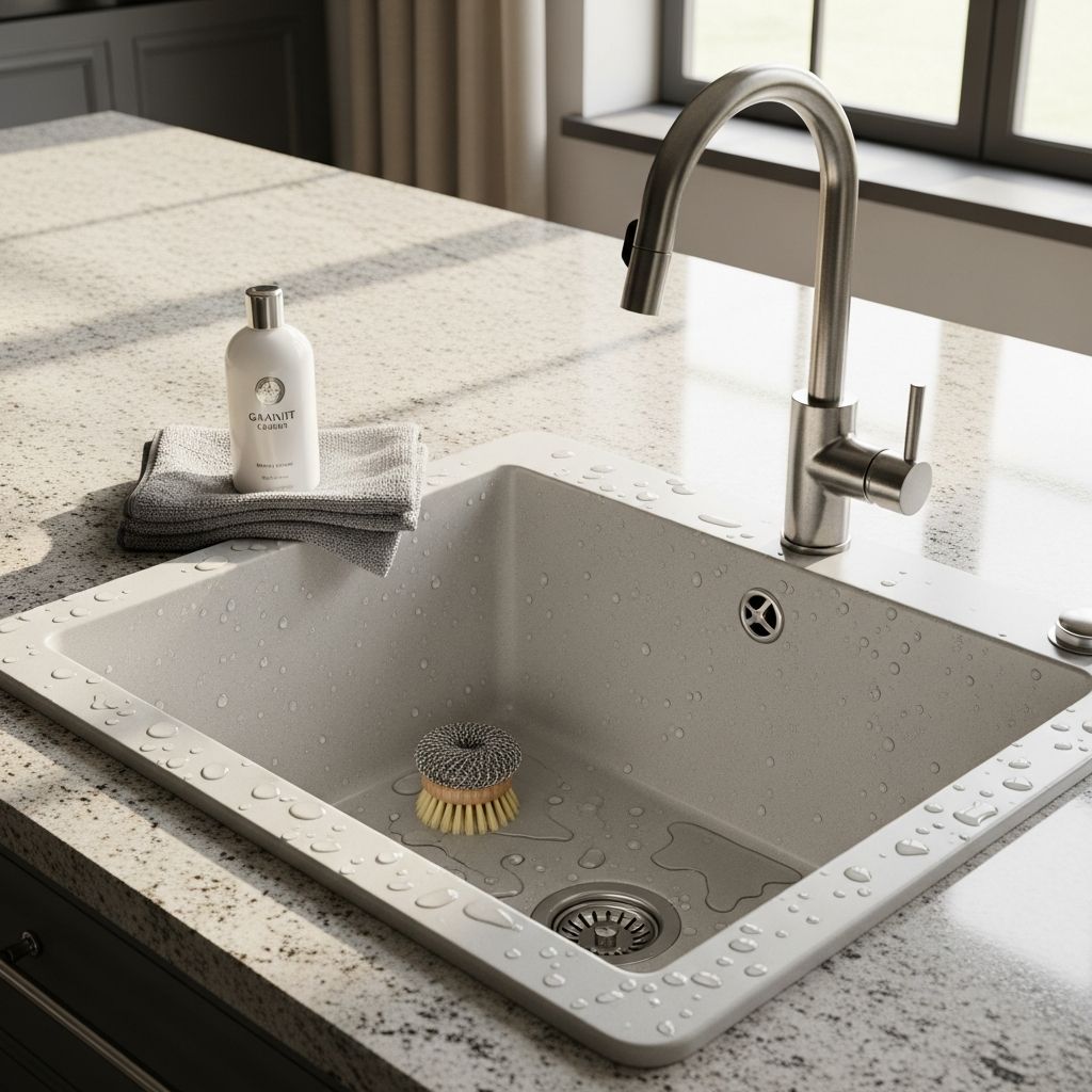 Ultimate Guide to Granite Composite Sink Care Master the art of cleaning and maintaining your granite composite sink for lasting beauty and functionality with expert tips.