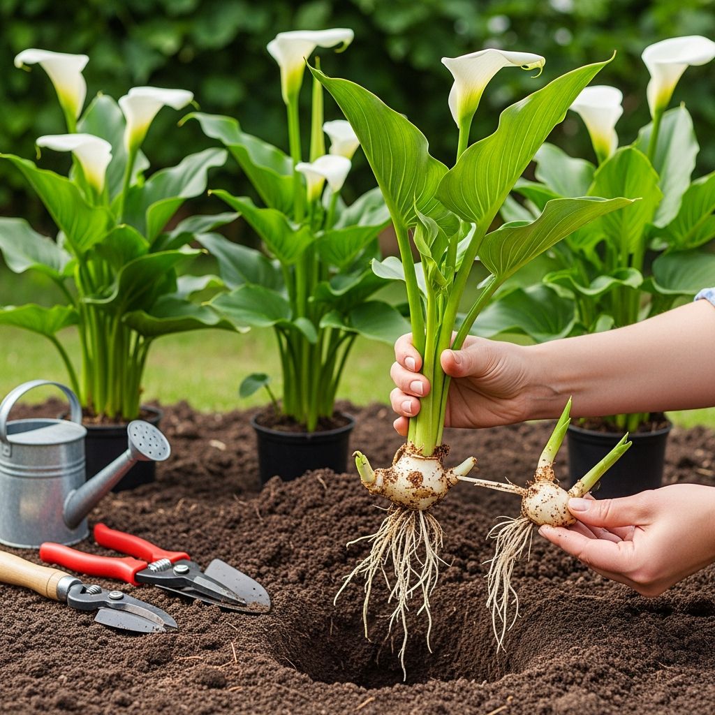 Unlock the secrets to propagating and relocating calla lilies for vibrant blooms and healthier plants in your garden.