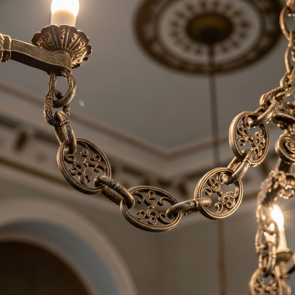 Learn essential techniques for safely opening, closing, and adjusting chain links on chandeliers to achieve perfect height and secure installation.