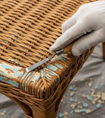 Expert techniques to safely strip paint from wicker furniture and revive its natural beauty or prepare for a fresh finish.
