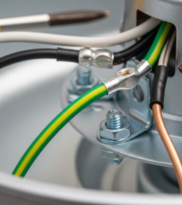 Master safe light fixture wiring using green-yellow ground wires to protect your home from electrical hazards and ensure code compliance.