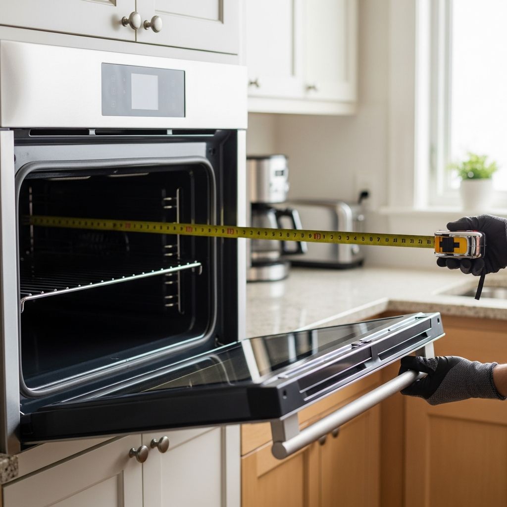 Master the art of measuring your kitchen space for a seamless wall oven installation that fits perfectly every time.