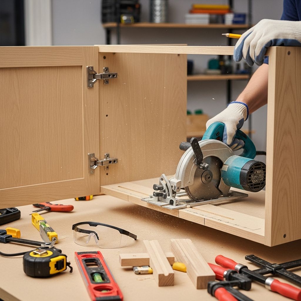Master the art of resizing kitchen cabinets with this comprehensive DIY guide for perfect custom fits in any space.
