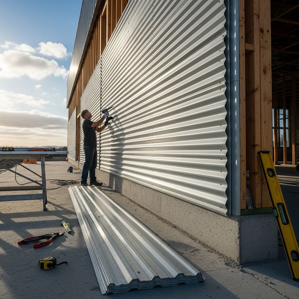 Master the art of installing corrugated metal walls for durable, stylish interiors and exteriors with this comprehensive DIY tutorial.