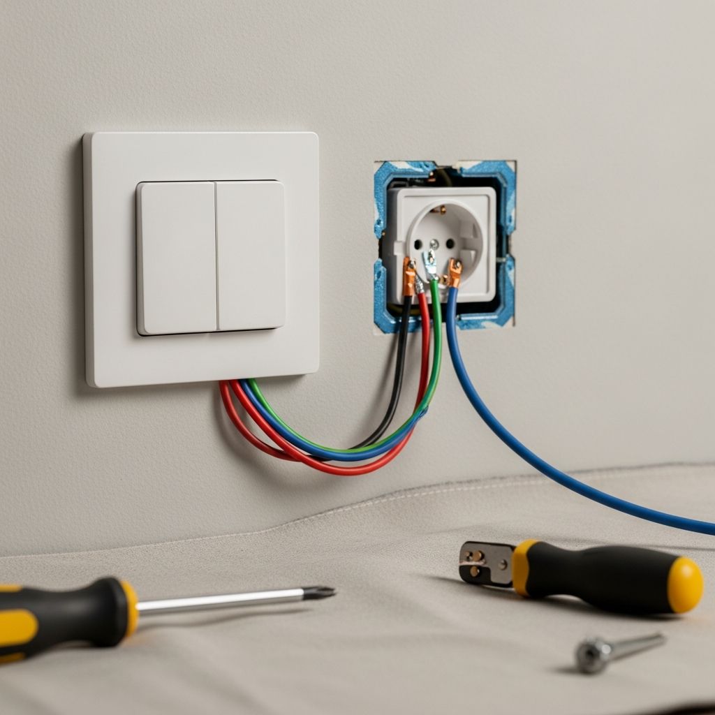 Install Outlet Using Light Switch Power: 6 Safe Steps Comprehensive guide to safely adding a powered outlet by tapping into your existing light switch circuit for more home convenience.