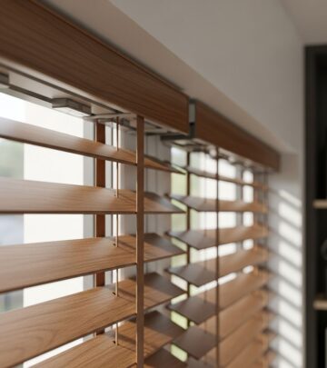 Discover innovative, bracket-free methods to securely hang wood blinds and achieve a seamless window treatment look effortlessly.
