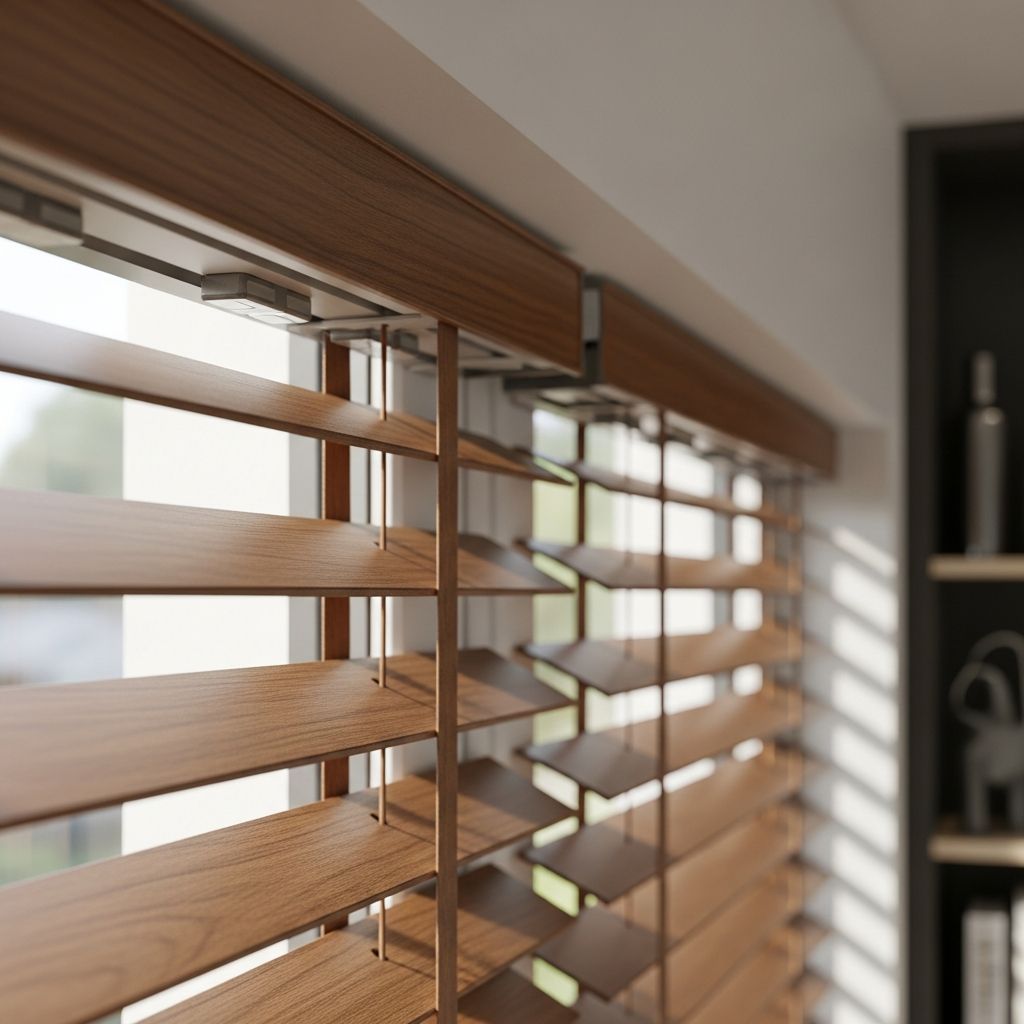 Discover innovative, bracket-free methods to securely hang wood blinds and achieve a seamless window treatment look effortlessly.