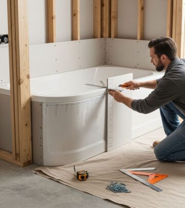 Master the art of fitting drywall around bathtubs for a seamless, water-resistant bathroom finish that lasts.