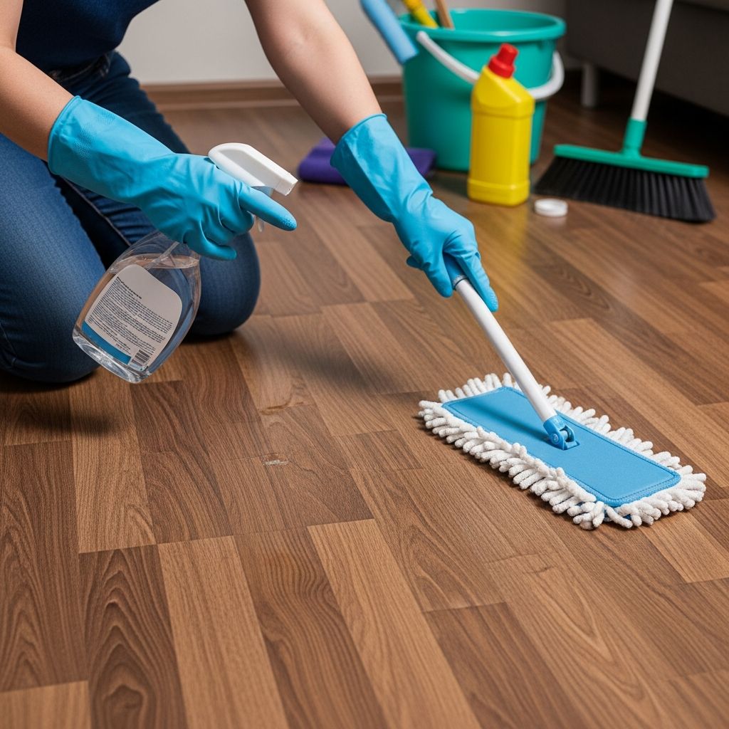 Laminate Floor Cleaning Guide: Mistakes to Dodge Master laminate floor care with proven techniques to avoid damage, maintain shine, and extend floor life effortlessly.