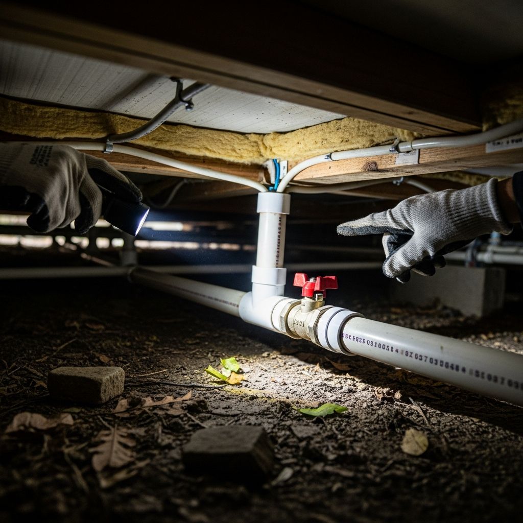 Master the art of finding and operating water shutoff valves in your mobile home to handle emergencies with confidence and prevent water damage.