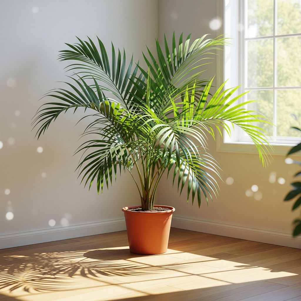 Master the art of growing lush Majesty Palms indoors with expert tips on light, water, humidity, and more for thriving tropical vibes.