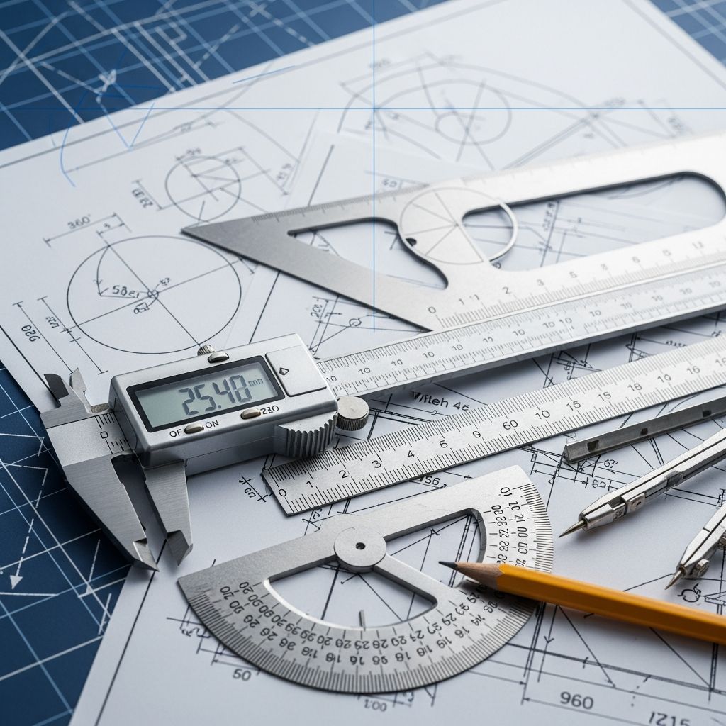Unlock precise methods for calculating dimensions in engineering drawings, from basic measurements to advanced tolerancing techniques.