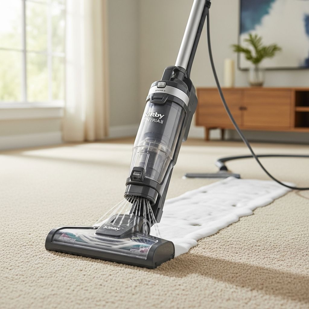 Unlock professional-grade carpet cleaning at home with the Kirby Multi-Surface Shampoo System for spotless rugs and floors.