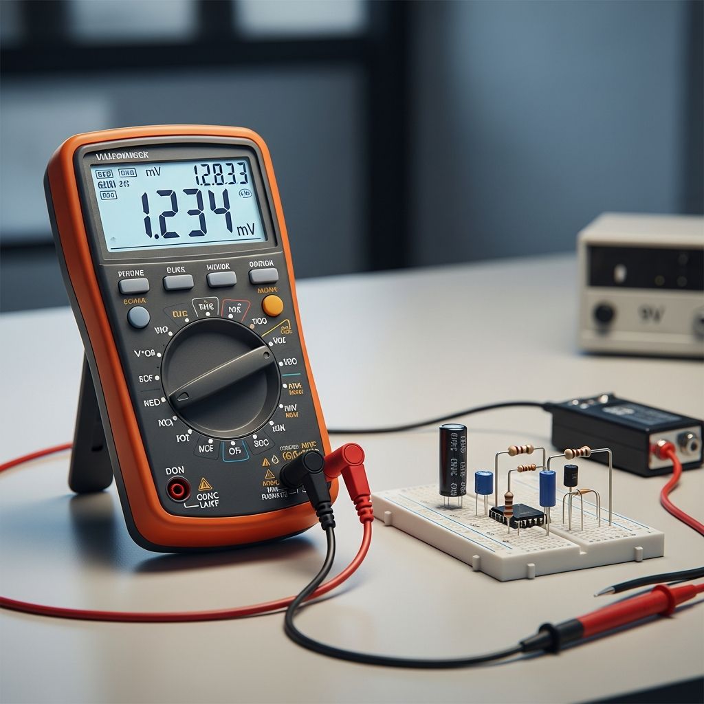 Unlock precise low-voltage diagnostics: Complete guide to measuring millivolts using digital multimeters for electronics enthusiasts and professionals.