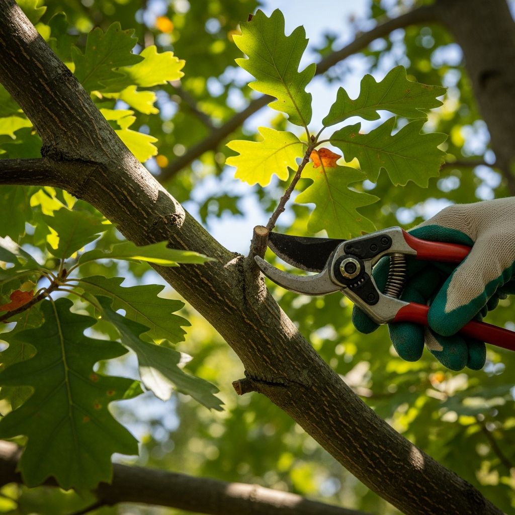 Expert strategies for safely shaping pin oak trees to enhance health, safety, and landscape beauty through precise trimming.