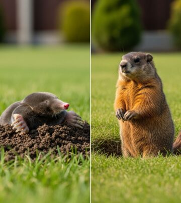 Discover key signs to differentiate moles from groundhogs in your yard and protect your lawn effectively.
