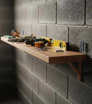 Master the art of securing sturdy shelves to concrete block walls for optimal storage solutions in garages and basements.