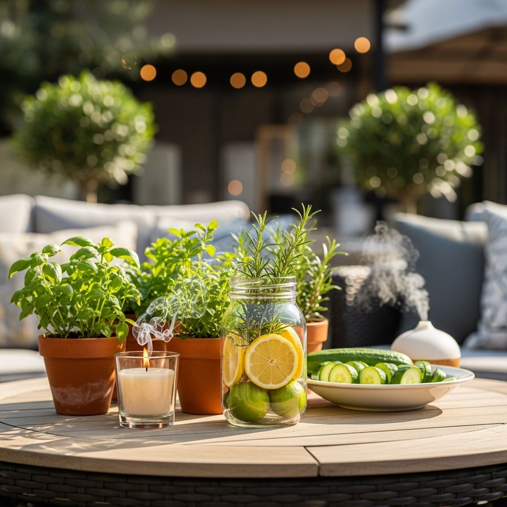 Discover effective, eco-friendly strategies to banish flies from your outdoor spaces using simple household items and plants.