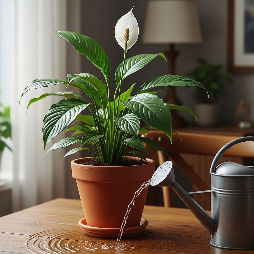Master peace lily watering: Avoid overwatering, know perfect frequency, and ensure lush growth year-round with expert tips.