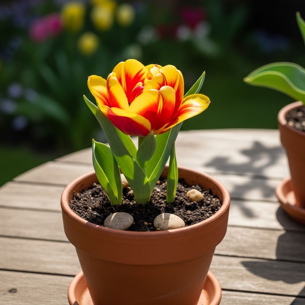Potted Tulip Care: Complete Guide To Blooming Bulbs Master the art of nurturing tulips in containers for vibrant blooms and healthy growth year after year.