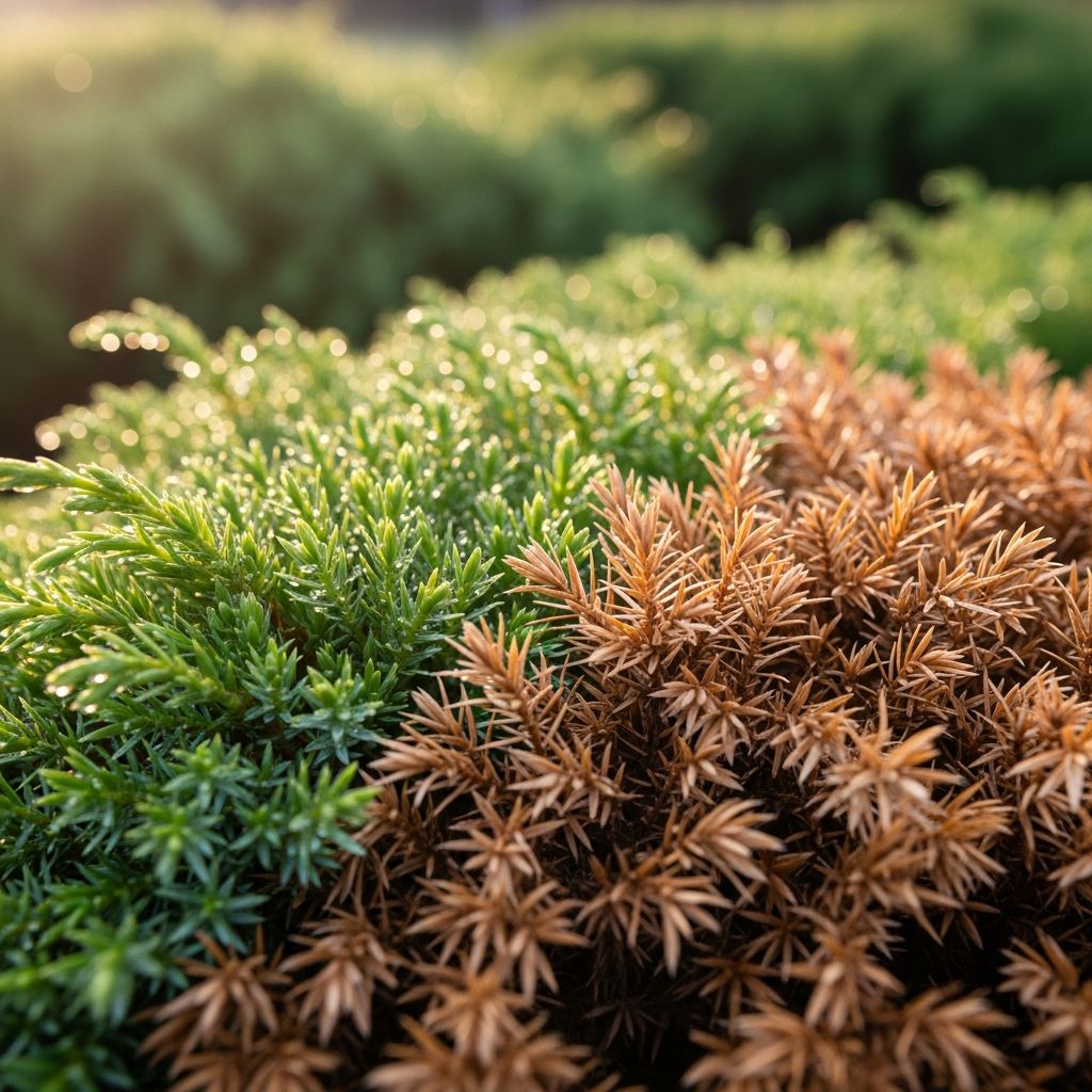 Discover proven strategies to diagnose, treat, and prevent browning in juniper bushes for lush, healthy evergreens year-round.