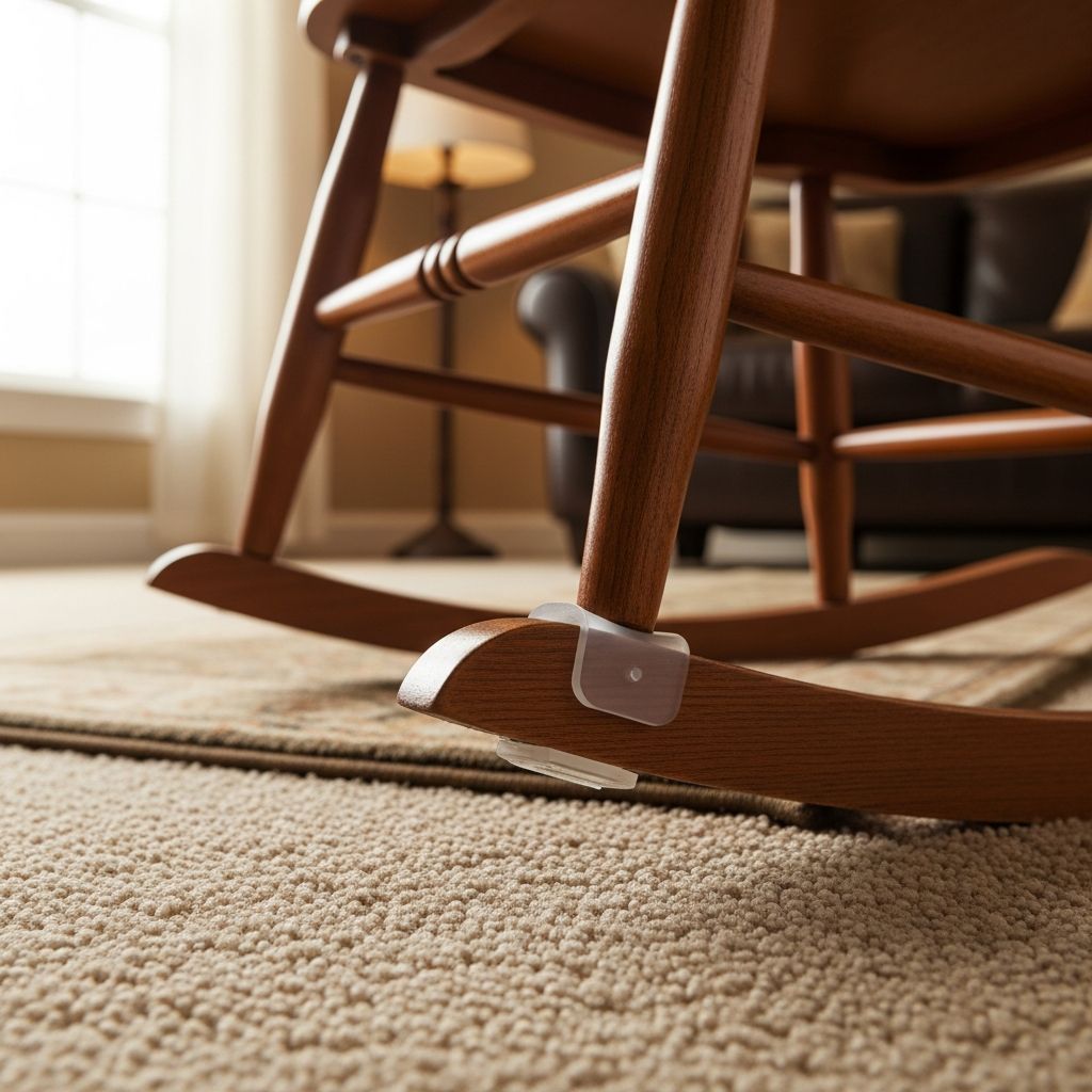 Discover effective methods to stabilize your rocking chair on carpet for safe, enjoyable use without constant repositioning.