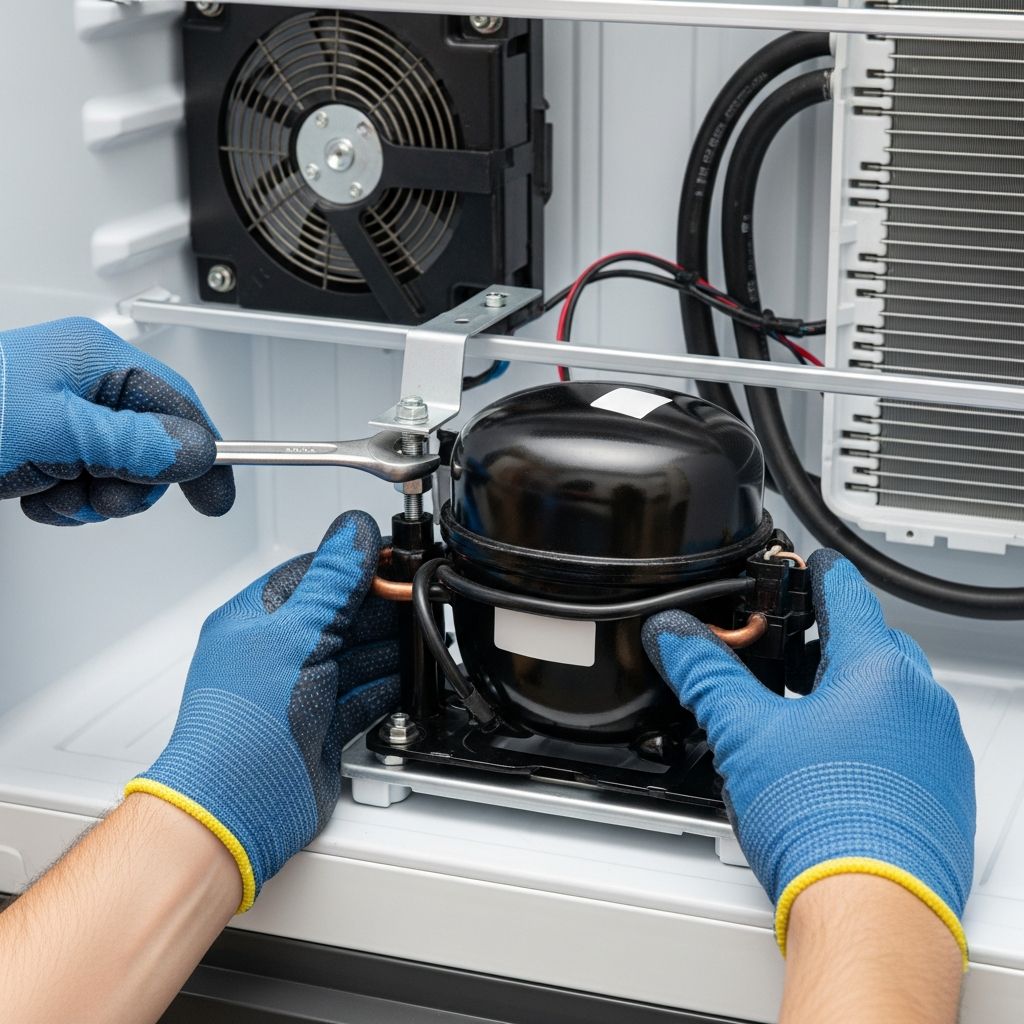 Refrigerator Compressor Replacement: Step-By-Step Guide Master the essential steps to safely extract and replace your refrigerator compressor.