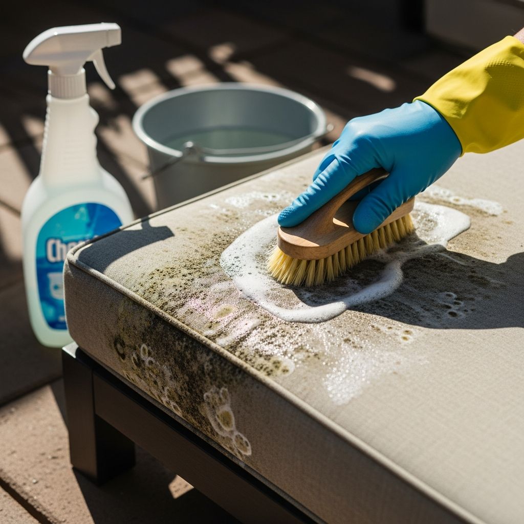 Discover proven, safe methods to banish mold and mildew from outdoor cushions, restoring freshness and extending their lifespan.