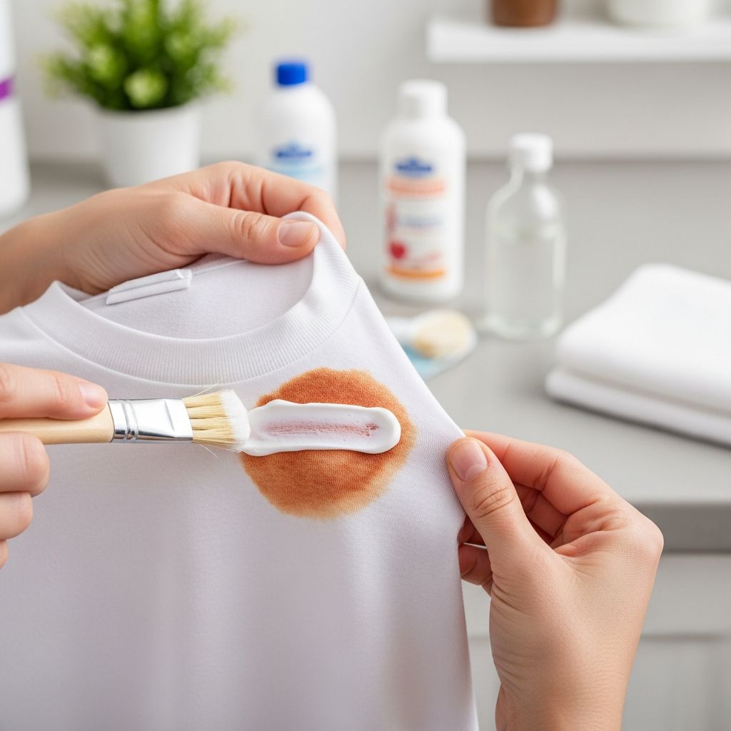 Reviving Clothes: Removing Set-In Stains Post-Dryer Expert strategies to rescue garments from stubborn stains hardened by dryer heat and laundry mishaps.