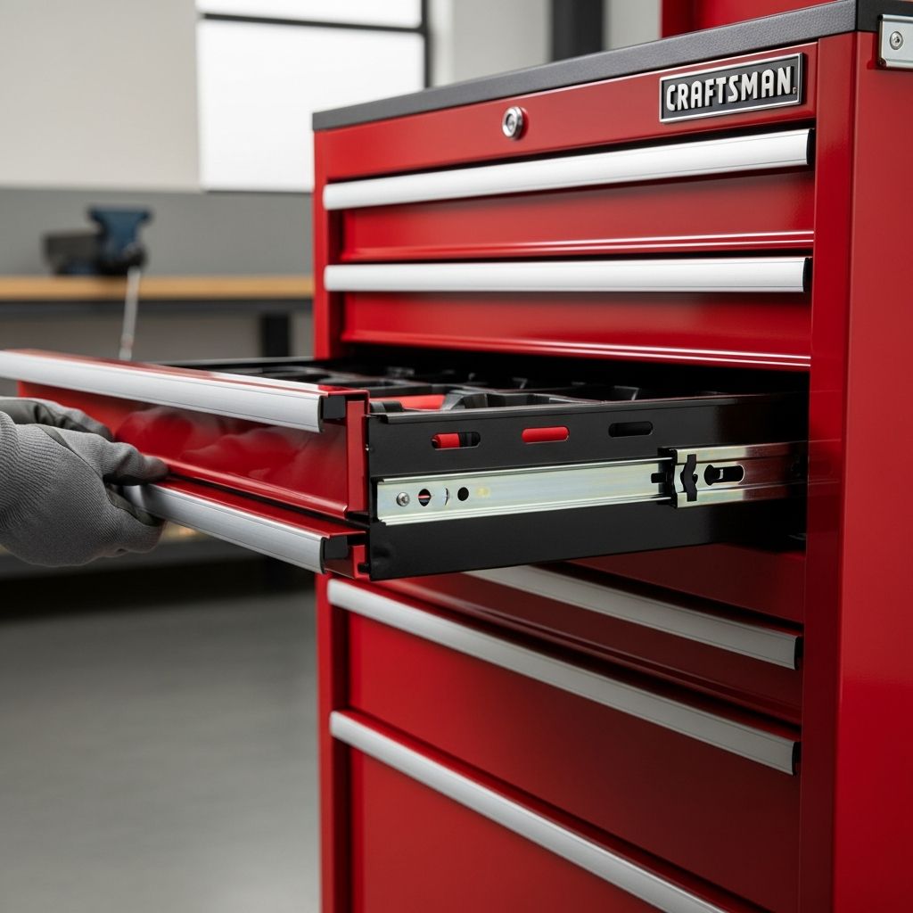 Extracting Drawers from Craftsman Tool Chests Master the art of safely removing and reinstalling drawers in your Craftsman tool chest for effortless organization and maintenance.