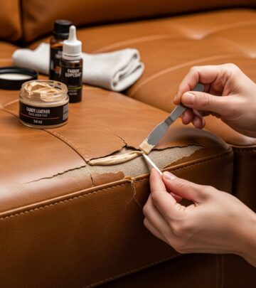 Expert DIY techniques to repair cracks and peeling on faux leather furniture, extending its life affordably at home.
