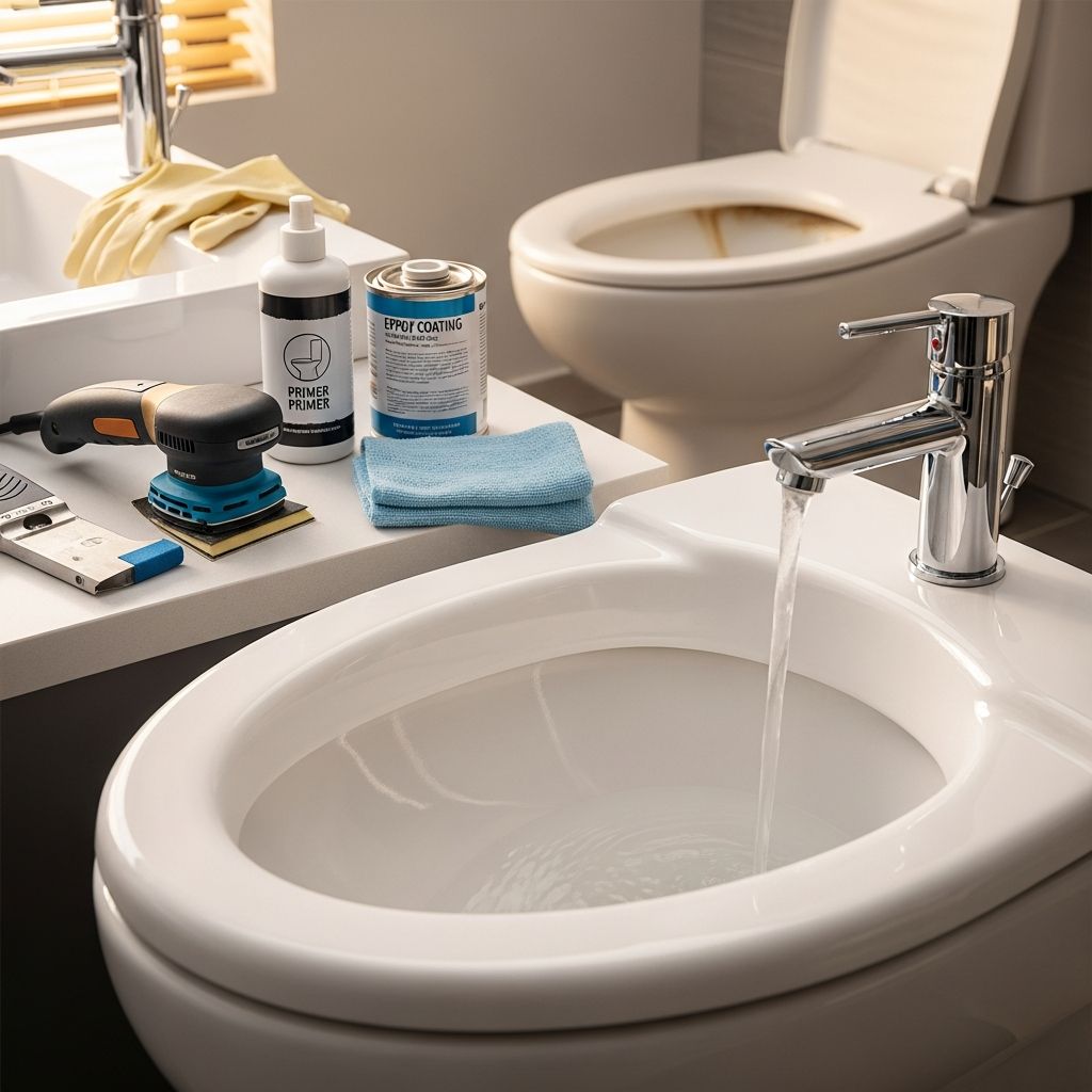 Master the art of toilet bowl refinishing to extend its life, save money, and achieve a like-new finish with our detailed DIY steps.