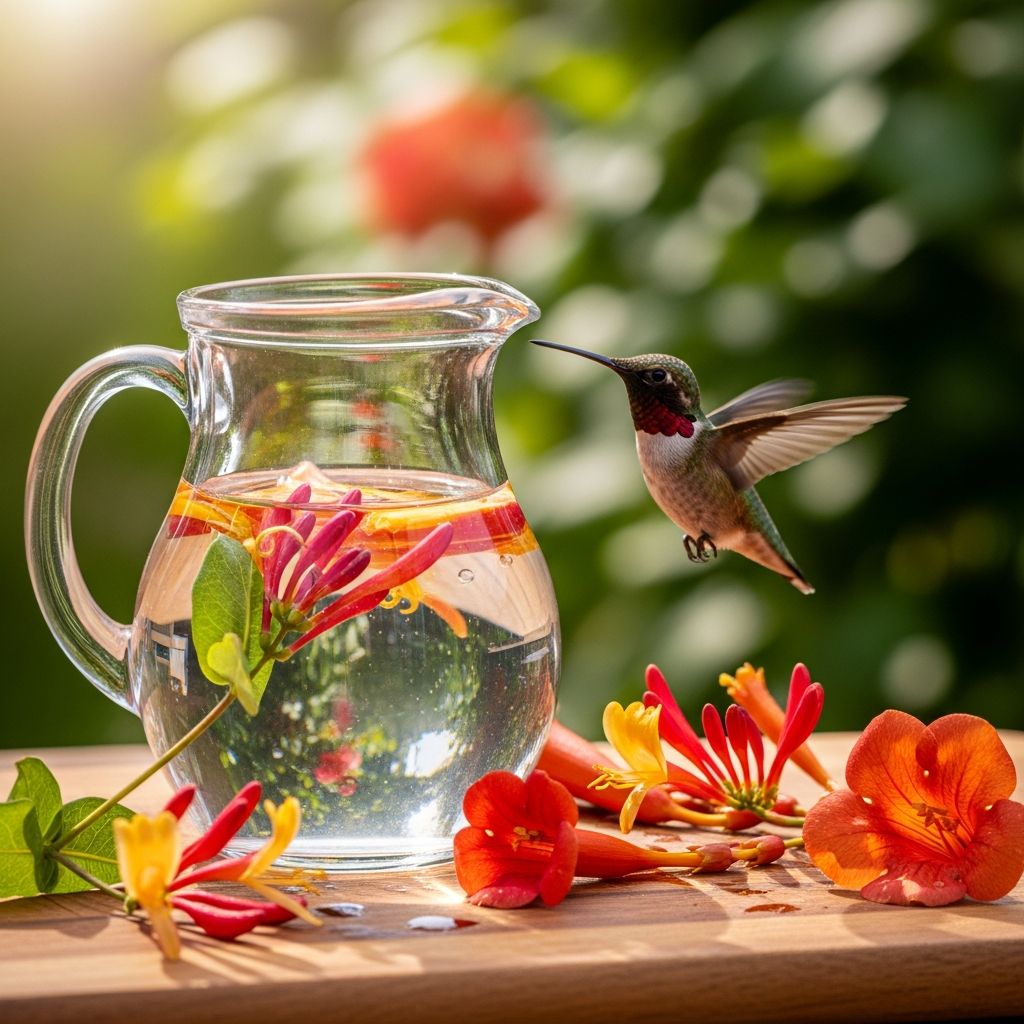Crafting Safe Hummingbird Nectar at Home Master the art of homemade hummingbird nectar with expert tips to attract and nourish these vibrant birds safely.