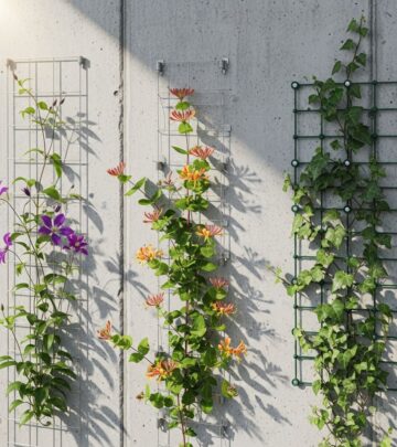 Expert techniques for attaching vines to concrete walls, transforming bare surfaces into lush green features with durable support systems.