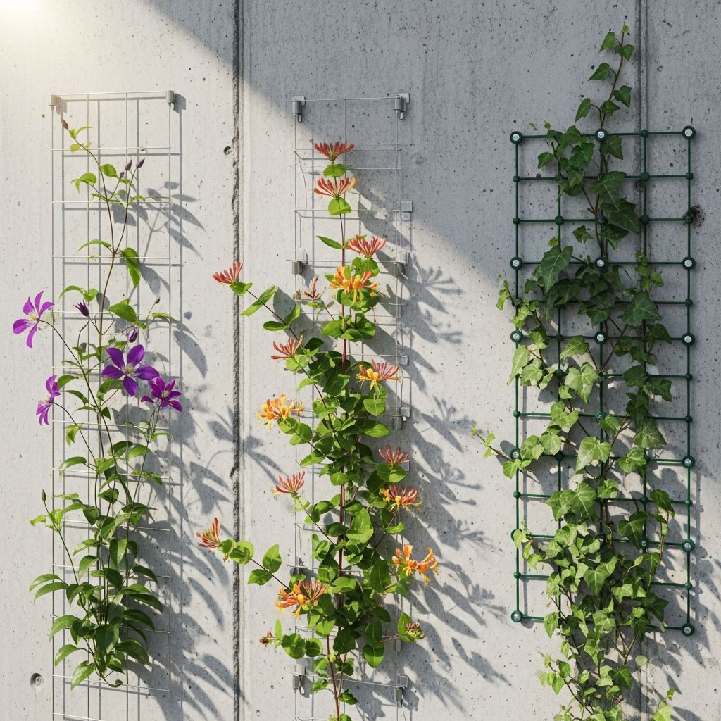 Expert techniques for attaching vines to concrete walls, transforming bare surfaces into lush green features with durable support systems.