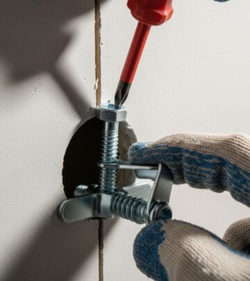 Master the art of securing heavy items to hollow walls with toggle bolts.