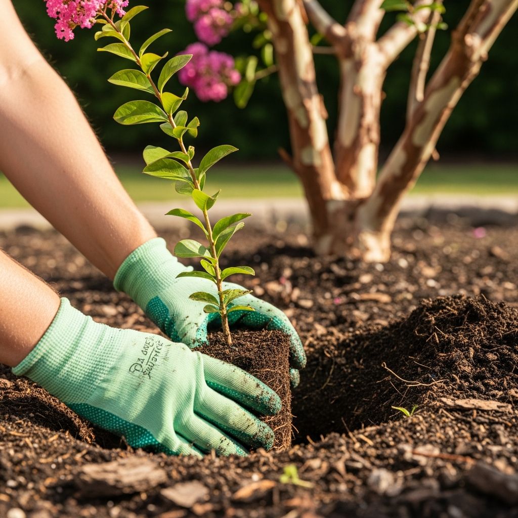 Transplanting Crepe Myrtles: Complete Guide Master the art of moving crepe myrtles successfully with expert timing, techniques, and care tips for thriving trees.