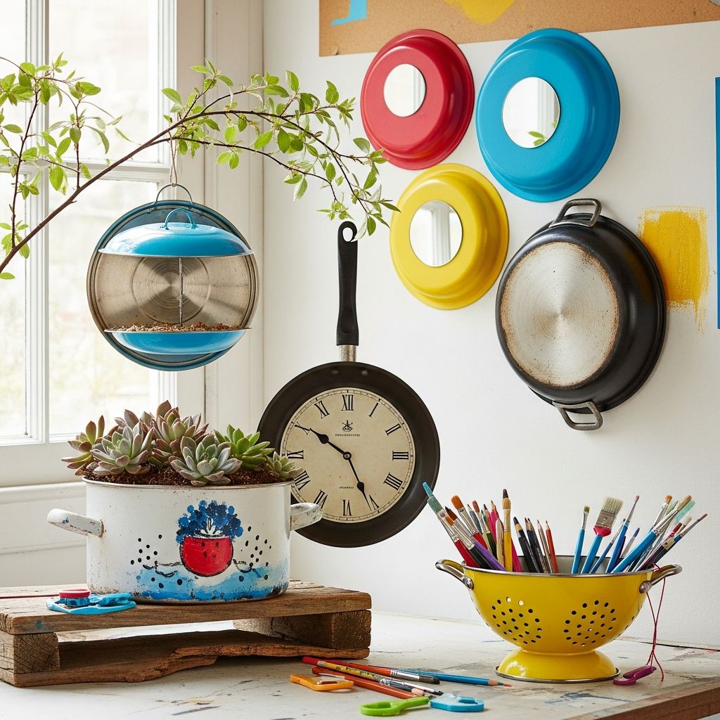 Discover innovative DIY projects to transform worn-out cookware into functional home decor, organizers, and garden features that save money and reduce waste.