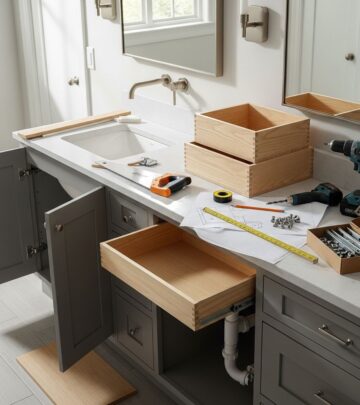 Transform your bathroom storage with expert steps to install functional drawers in any vanity, boosting organization and style effortlessly.