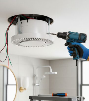 Master the step-by-step process to install a bathroom heater fan for warmth, ventilation, and comfort in your home.