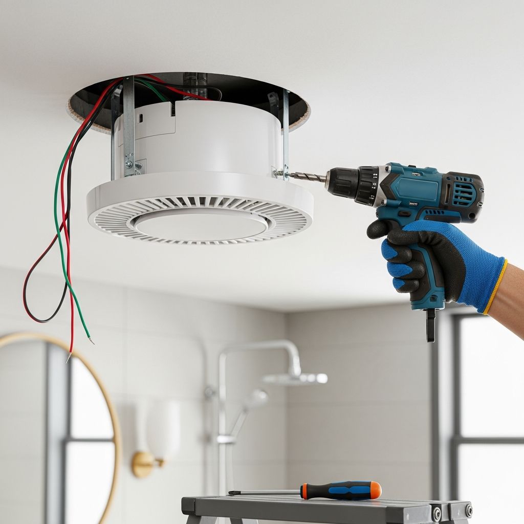 Master the step-by-step process to install a bathroom heater fan for warmth, ventilation, and comfort in your home.