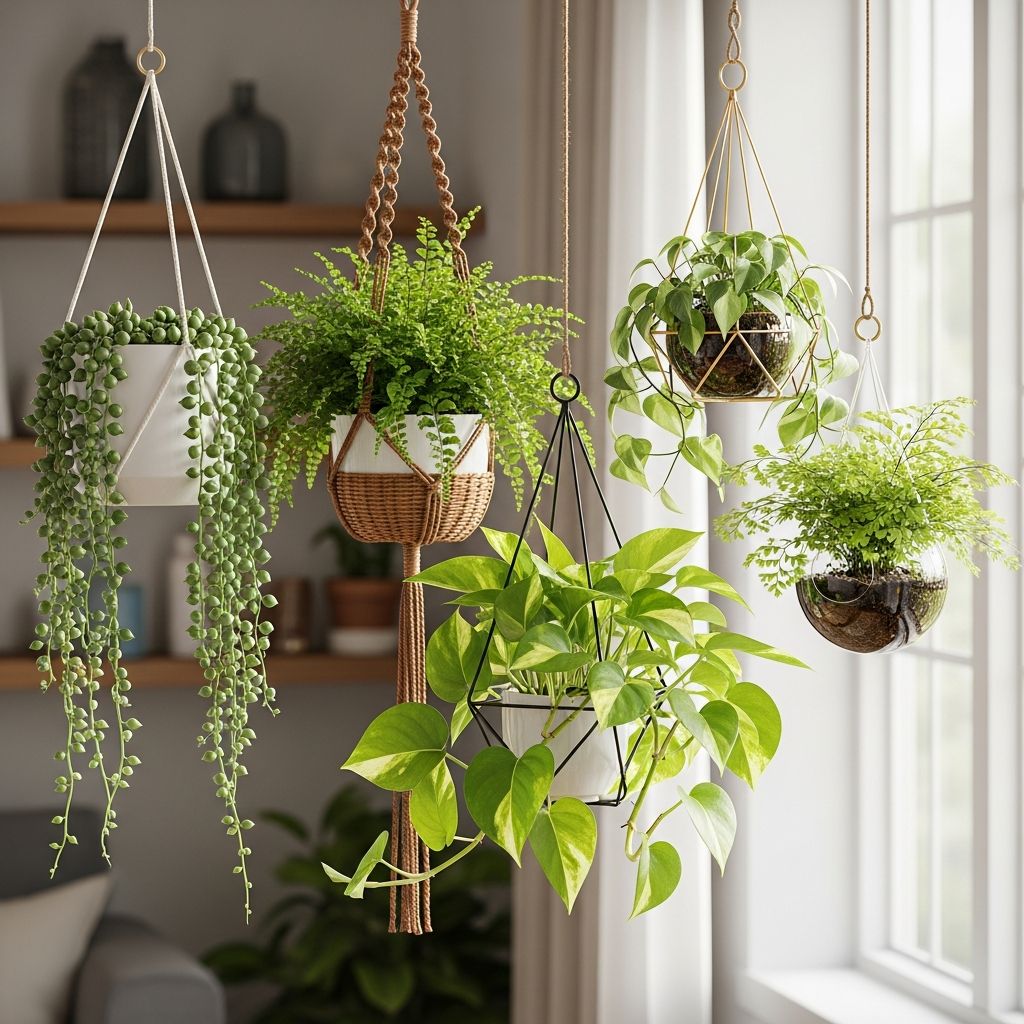 Elevate your home with stunning hanging plants that thrive indoors, offering easy care tips and stylish decor ideas for every space.